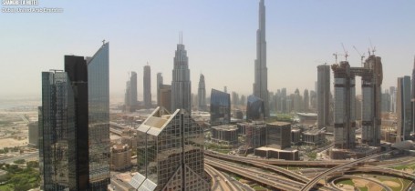 Obraz podglądu z kamery internetowej Burj Khalifa - Dubai